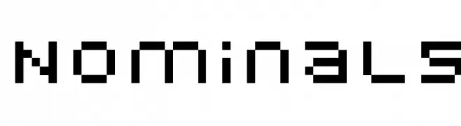 Nominal5  font caratteri gratis