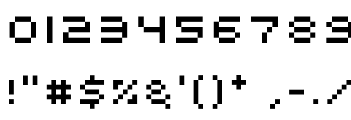Nominal5 Font OTHER CHARS