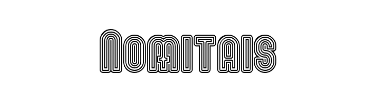 Nomitais फ़ॉन्ट