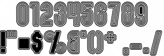 Nomitais Font OTHER CHARS