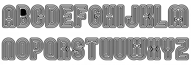 Nomitais خط أحرف صغيرة