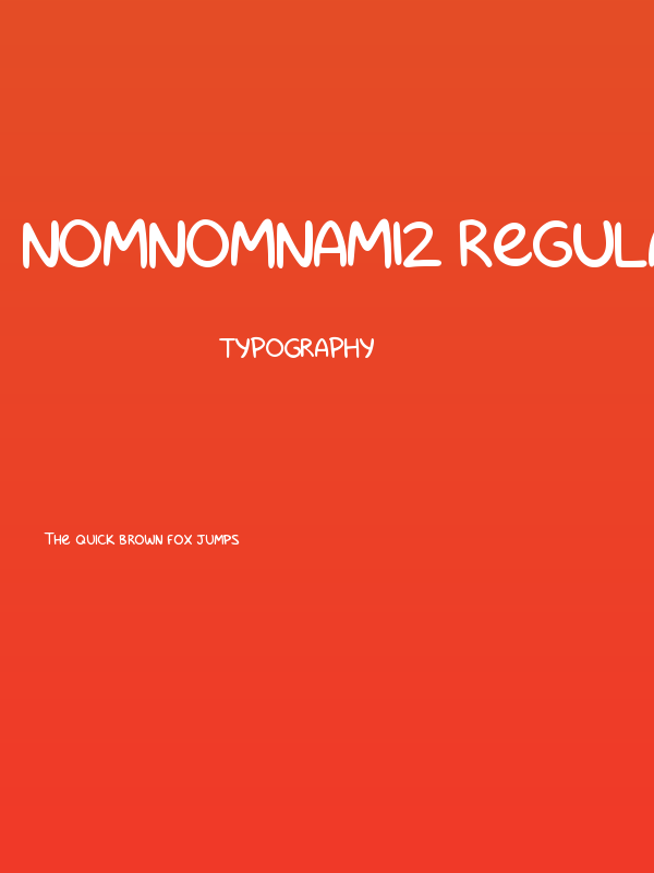 Nomnomnami2 Regular Poster
