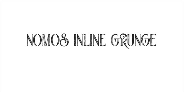 Nomos Inline Grunge Logo