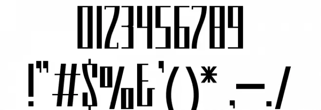 Nomz Font OTHER CHARS