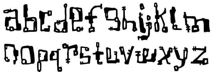 Non Blocking Socket Font LOWERCASE
