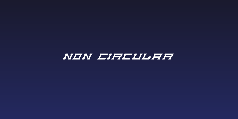 Non Circular Social Header