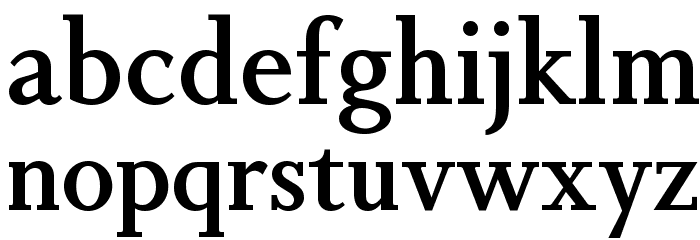 Non Solus Medium Font LOWERCASE