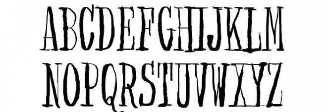 Non watercolor Schriftart Groß