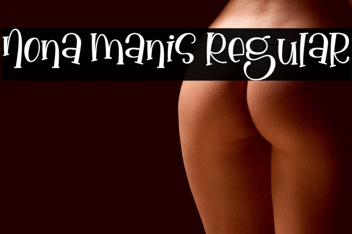 Nona Manis Regular Example 1