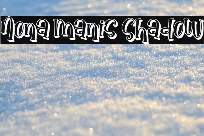 Nona Manis Shadow Example 3