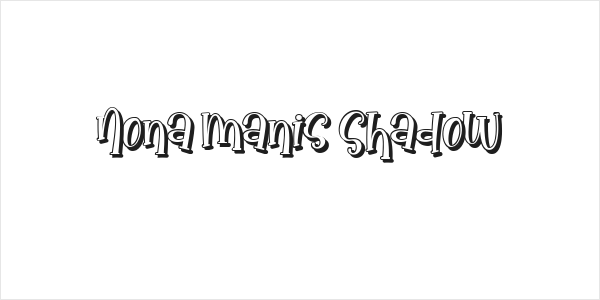 Nona Manis Shadow Logo