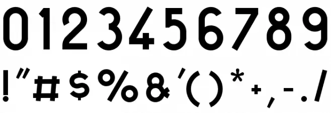 Nonchalance Bold Font OTHER CHARS