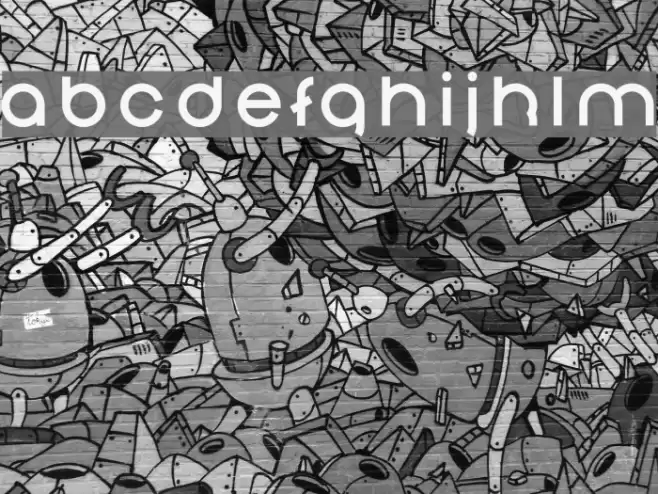 Nonchalance Bold Font examples