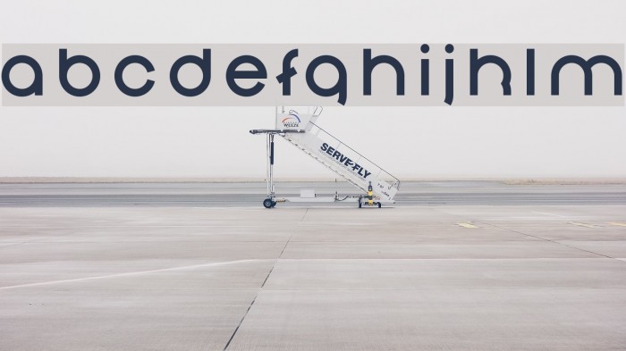 Nonchalance Bold Font examples
