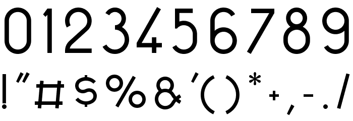 Nonchalance Medium Font OTHER CHARS