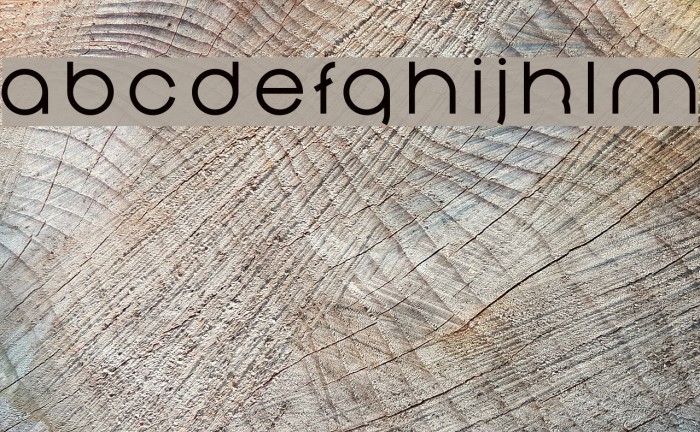 Nonchalance Medium Font examples
