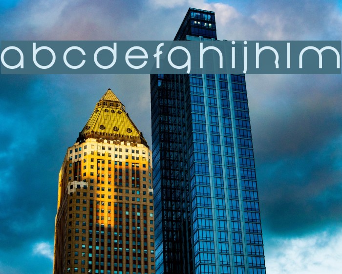 Nonchalance Medium Font examples