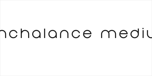 Nonchalance Medium Logo