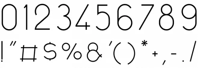 Nonchalance Font OTHER CHARS