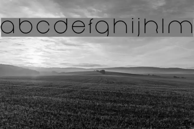 Nonchalance Font examples