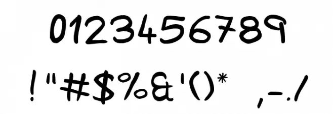 Nonciclopedia by Sabaku - small Font OTHER CHARS