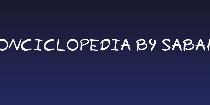 Nonciclopedia by Sabaku Social Header