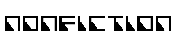 Nonfiction  Frei Schriftart Herunterladen