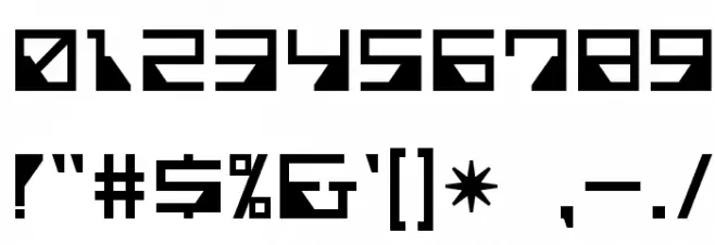 Nonfiction Font OTHER CHARS