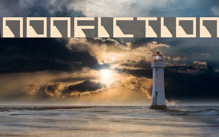 Nonfiction Font examples