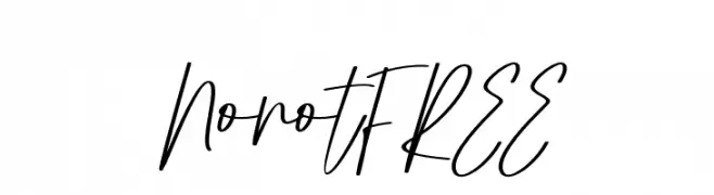 NonotFREE  font caratteri gratis