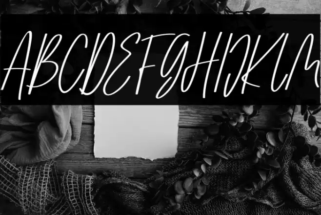 NonotFREE Font examples