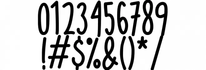 Nonplussed Font OTHER CHARS