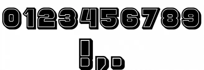 Nonsense Filled Regular Font OTHER CHARS