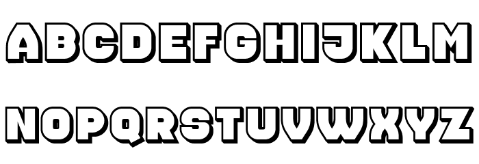 Nonsense Regular Font LOWERCASE