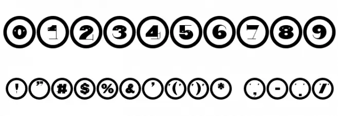 NonsensiquaTwo Font OTHER CHARS