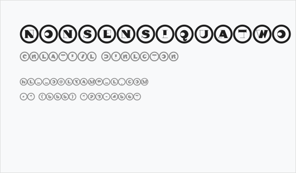 NonsensiquaTwo Business Card