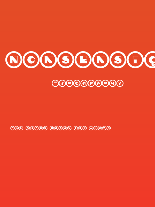 NonsensiquaTwo Poster