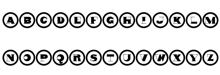 NonsensiquaTwo Font LOWERCASE