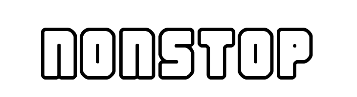 Nonstop  font caratteri gratis