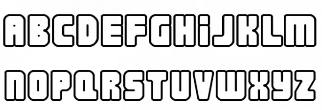 Nonstop フォント 小文字