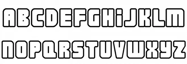 Nonstop خط أحرف صغيرة