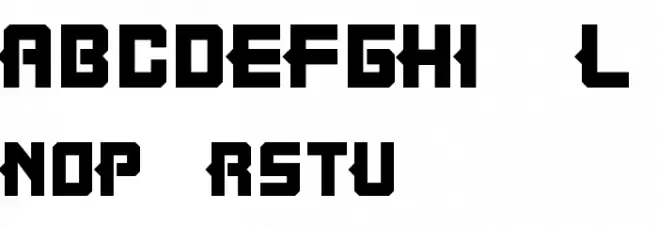 Noobees Schriftart Groß