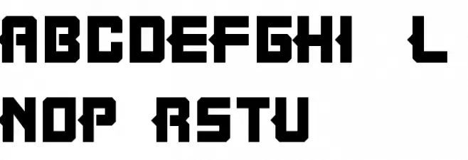 Noobees Caratteri MINUSCOLO