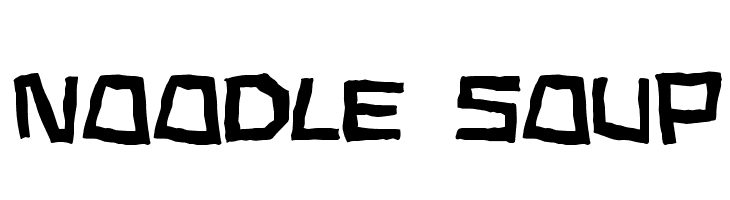 Noodle soup  font caratteri gratis