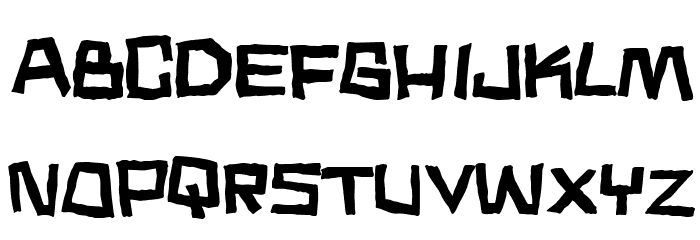 Noodle soup Font LOWERCASE