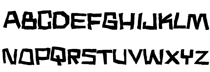 Noodle soup Font LOWERCASE