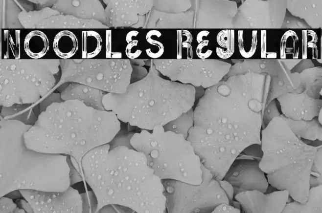 Noodles Regular Example 3