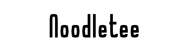 Noodletee Font