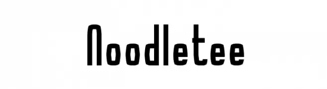 Noodletee  font caratteri gratis