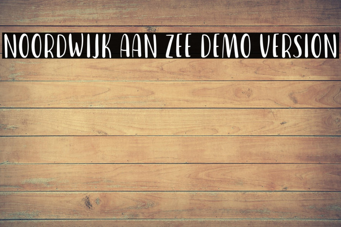 Noordwijk aan Zee Demo Version Example 3